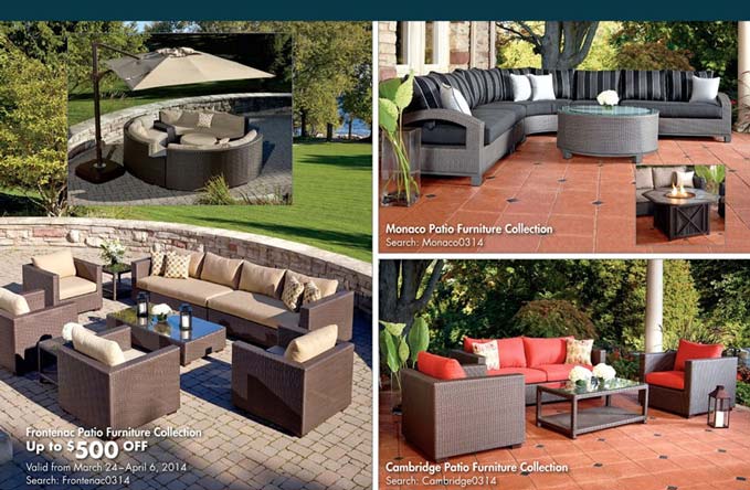 Furniture Photography Displayed In Costco Online Flyer