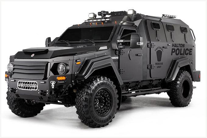 Studio Photography Of Armoured Police Vehicle (MPV) | BP Imaging